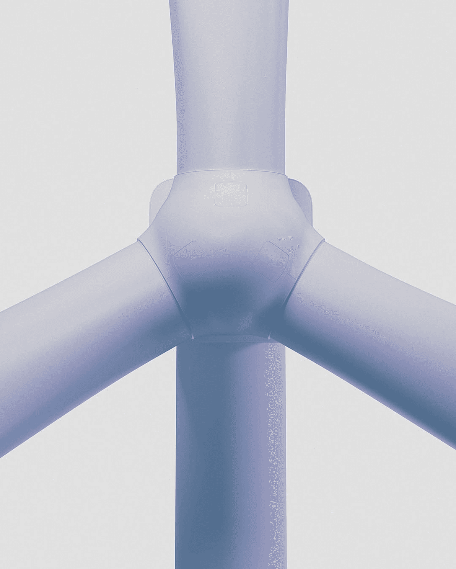 Wind turbine closeup